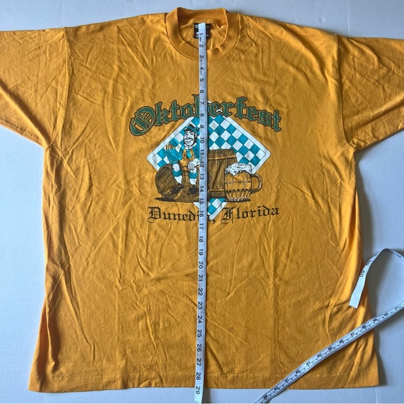 Vintage single stitch 1990’s Oktoberfest t shirt size 2xl fruit of the loom - Picture 8 of 11
